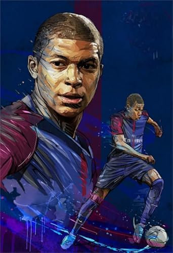 French Soccer Player Mbappes - 1000 Stück Puzzle - Personalisierte Herausfürderungs-Spielzeuge Für Erwachsene - Für Spiele Zur Stressreduktion In Der Familie Gifts - Vs188Pw