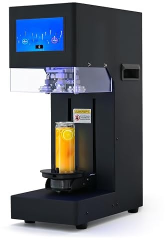 Commercial Soda Can Sealer Machine for Plastic or Aluminum Cans 5s/can