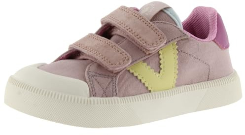victoria Sneaker Oliver Barefoot 1356104 | Mehrfarbige Canvas & Klettverschlüsse für Kinder Unisex