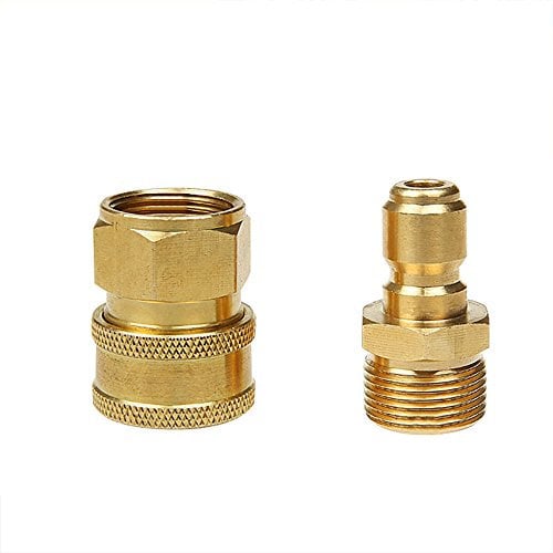NUZAMAS M22 Male Female Thread Cleaning Machine High Pressure Washer Gun Sprayer Pipe Hose Quick Connector Fitting Parts Adaptors