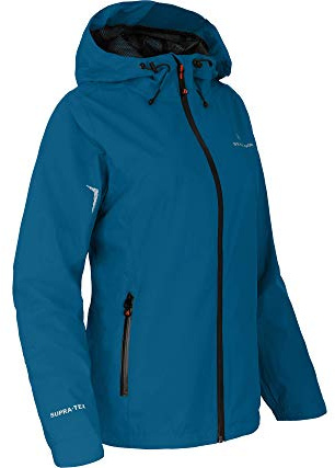 Bergson Helli | Damen Regenjacke, Netzfutter, 12000 mm Wassersäule, Blue Sapphire [307], 52 - Damen