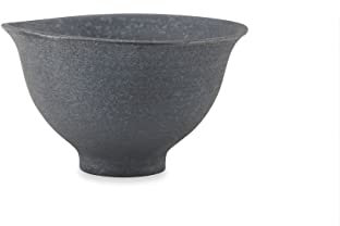 House Doctor Schale Pion Schwarz | Pastateller, Suppenteller, Müslischale aus Steingut | Geschirr Schwarz | Scandi-Style für Hygge-Lebensgefühl, Small