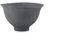 House Doctor Schale Pion Schwarz | Pastateller, Suppenteller, Müslischale aus Steingut | Geschirr Schwarz | Scandi-Style für Hygge-Lebensgefühl, Small