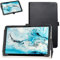 Bige Schutzhülle für Lenovo Chromebook Duet 10.1, PU-Leder, 25,7 cm (10,1 Zoll) Tablet-Hülle, Schwarz