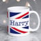 Union Jack Mug Personalised Customised Union Jack Mugs Add Name for a Thoughtful Personalised Gift Christmas or Birthday