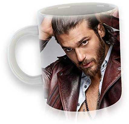 nessuna marca Can Yaman 2 Mug Colazione Personalizzata Idea Regalo Decorazioni Tumblr personaggi tv day dreamer le ali del sogno bitter sweet