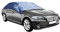 Halbgarage Diverse Größen XS, M, L, XL wetterfeste Autoabdeckung Winter (XS Smart 215 x 146 x 55 cm)