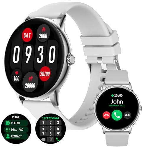 Fire-Boltt Phoenix Pro Smart Watch 1.39” HD Display, Bluetooth Calling, AI Voice Assistant, 120 Sports Modes, IP67 Waterproof, SpO2 Monitor, Smart Watch for Man & Woman- Grey