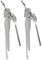 Kansai Convenience 3-in-1 Butterfly Can Opener Stainless Steel Heavy Duty Manual Multipurpose Can Opener Comfortable Handle Easy to Use Ideal for Every Kitchen Camping with Good Grip 2PK