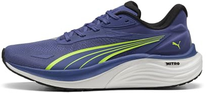 Puma Herren Electrify Nitro 4Straßen-Laufschuh | Der Electrify NITRO 4 kombiniert NITROFOAM und PROFOAMLITE für Dämpfung und Reaktionsfreude. Ideal für lange Läufe!