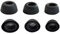 Replacement Earbuds Tips Silicone Ear Tips for an-ker Sound-core Liberty 4 NC, Fit in Case, Buds Eartips 3 Pairs S/M/L 3 Size,Black