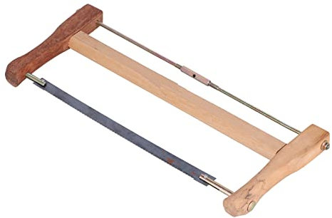 Kappsäge für Holzbearbeitung, Tischsäge Handsäge für Holzschneiden, Handsägeblatt, Ersatz-Schreiner-Handbogen, Holzschneidewerkzeug, Rahmensäge, Metallsäge (kleine Größe (400 mm))