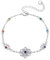 Chakra Armbänder S925 Sterling Silber 7 Chakra Lotus Armband Yoga Armband Chakra Schmuck für Frauen