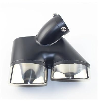 BLNETU Auto-Endschalldämpfer Für Mercedes Für Benz W211 E260 E240 Autozubehör Auspuffendrohr Aus Edelstahl Beidseitiger Vier-Auspuff Passend (rechte Seite)