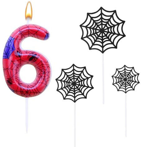 AIBAOBAO Geburtstagskerzen Zahlen 6