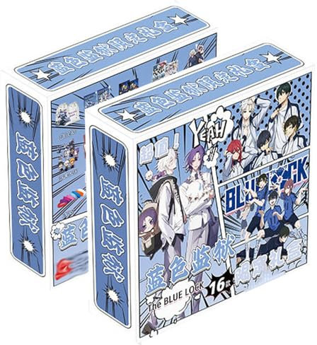 16 Bleu Locks Anime Sammlungen - Bleu Locks Poster Stand Album Tasche Karte Box - IsagiYoichi NagiSeishiro Figuren Dekorationen