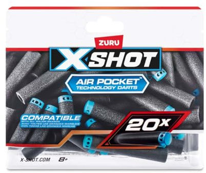 XSHOT Air Pocket 20 Darts Toy Bullet Refills