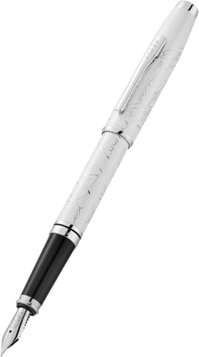 Cross Coventry Fountain Pen, Multiple Colors, Black Ink | Refillable Pen for Smooth Writing, Professional Elegant Accessory, Long-Lasting Use, Desk Essential, Gift-Ready