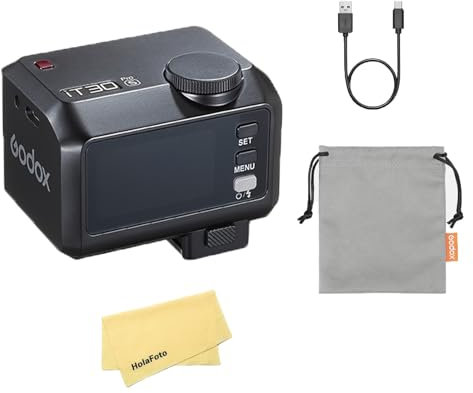 Godox iT30 Pro C iT30Pro-C Camera Flash for Canon Camera Flash Speedlite Speedlight Light,2.4G TTL1/8000 HSS,560 Full Power Shots,GN15,1.5s Recycle Time,7.4V/900mAh Li-ion Battery,w/Standard Hot Shoe