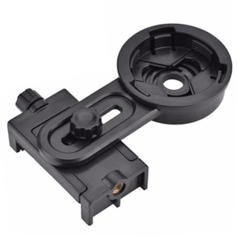 Lurrose 1pc Phone Mount for Binoculars and Spotting Scopes Durable Phone Holder Clip for Photography Compatible with Monoculars and Microscopes Easy Installation