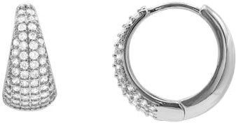 Heideman Ohrstecker Damen Eira Edelstahl mit Zirkonia | Funkelnder Ohrschmuck für festliche Anlässe, hautfreundlich und nickelfrei, schöne Geschenkidee für Partnerin