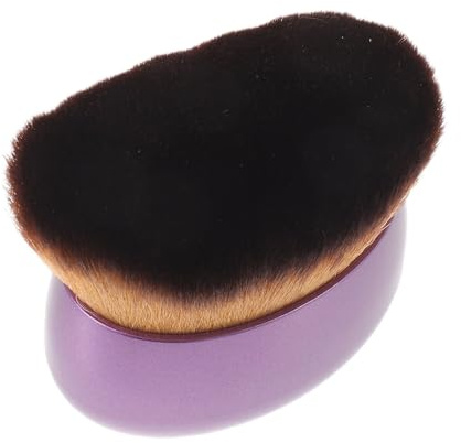 HEATSHAKING Großer Selbstbräunungspinsel mit Weichen Synthetischen Borsten Ergonomischer Griff Körperpinsel für Streifenfreies Auftragen von Bräunungslotion Make Up und Mousse für Beine