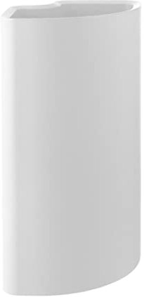 Teraplast Eck-Blumenkasten 80 cm Bianco