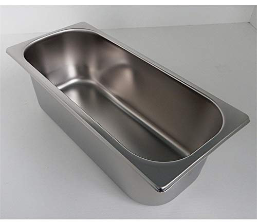 Fimel Bac à glace inox 360 x 165 x 120 mm 5 L