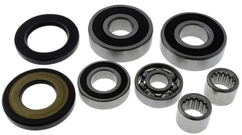 KH-PERFORMANCE Getriebelager Set inklusive Wellendichtringe kompatibel mit Piaggio Hexagon, Sfera 125cc, kompatibel mit Vespa ET4