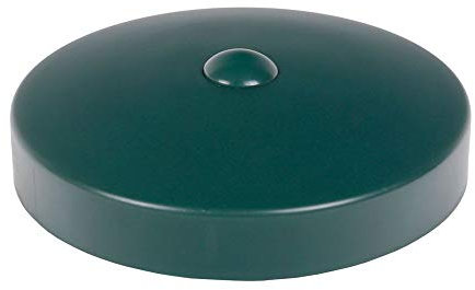 1 x PFOSTENKAPPE GRÜN RUND KUNSTSTOFF 101 MM