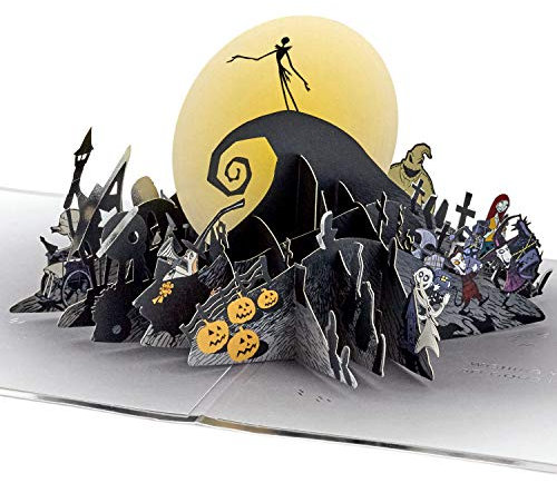 Hallmark Signature Paper Wonder Nightmare Before Christmas Pop-Up-Geburtstagskarte, Halloween-Karte (Happy Nightmares)