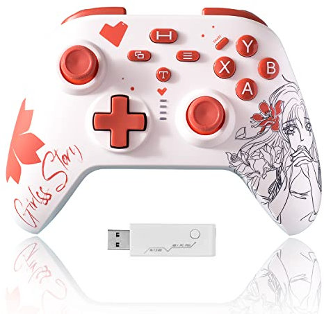 GZW-Shop Manette sans Fil pour Xbox One, Manette de Jeu sans Fil Compatible avec Xbox One S/X, Xbox Series S/X et PC, PS3
