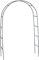 Metall Rosenbogen 240cm hoch - Torbogen Gartenbogen Rankhilfe Spalier P-4417