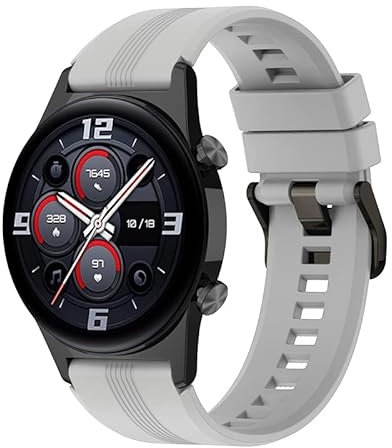 XINBOOBA Silicone Morbido Orologio sostitutivo Cinturino per Honor Watch GS 3 Smart Watch