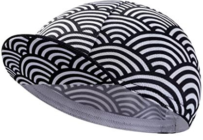 BikingBros Multicolor Cycling Cap - Polyester Cycling Hat-Under Helmet - Cycling Helmet Liner Breathable&Sweat Uptake，A7，One Size