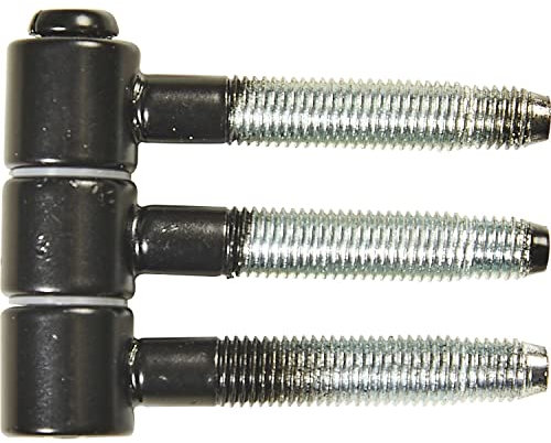 SFS Einbohrband (Steckband) 3-teilig, ø 16mm Höhe 46,7 mm Türband Stahl schwarz