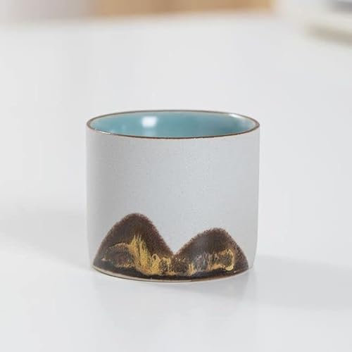 YUNKOU Tasses à thé en céramique de Style Japonais Tasses à café Tasses à thé 50ml 55ml