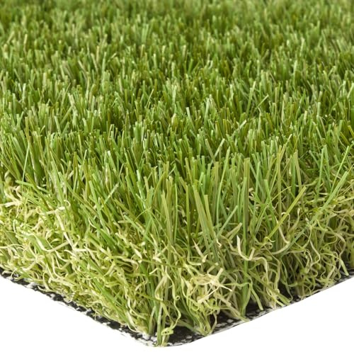 STI Prato Sintetico 45mm Finta Erba Tappeto Manto Giardino Pet Cane Gatto 6 Sfumature Colore Taglio 1x2 Metri