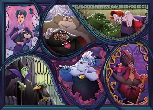 Ceaco Disney - Bösewichte und ihre Haustiere - Puzzle mit 1000 Teilen