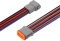 WOODGUILIN DT 12 Polig Connector,Deutsch DT Automotive Waterproof Electrical Connector 12 Way Male Female Plug with 16 AWG Cable Wire,for Car,Truck,Boats,LED Work Light.(1 Pairs,12P DT Gray)