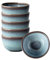Villeroy & Boch like. by Lave Glacé Lot de 6 coupelles à sauce, 140 ml, en faïence, turquoise, 10 x 10 x 6 cm