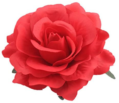 Fleur épingle à cheveux mariage doux Rose broche fête pince à cheveux bijoux accessoires rouge, Clips Barrettes