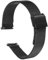 QUARKZMAN 316L Acciaio Inossidabile Maglia Cinturino Orologio 17mm Cinturino Orologio in Metallo Regolabile a Sgancio Rapido per Uomo Donna, Nero