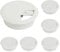 6 Piezas Tapa Pasacables de Escritorio de 50mm, Cubierta de Cables de Escritorio Redondo Blanca de 50mm, Cubierta de Cables de Plástico Blanco para Mesas, Organizador de Cables para Hogar y Oficina