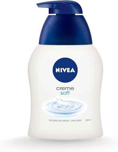 NIVEA Creme Soft Cremige Flüssigseife für Hände und Körper 250 ml (Packung mit 6)