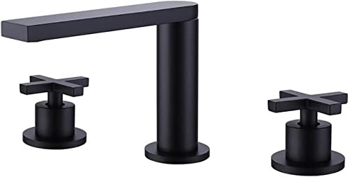JZWCHQ Robinet de Salle de Bain Industriel Robinet de Salle de Bain Noir MATIBLE Base Basin Basin BAPIE DEST DESSAL