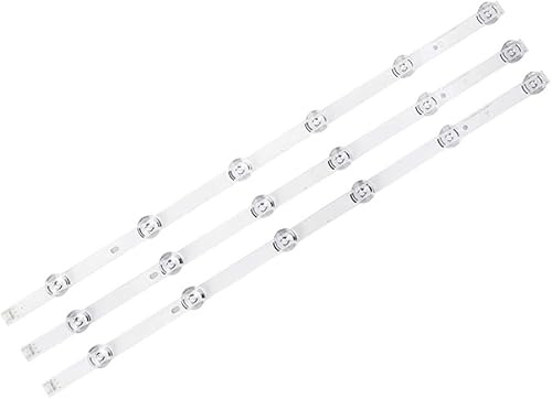 Kit 3 barre LED RETROILLUMINAZIONE compatibili con TV LG INNOTEK 32 - 6 LED per Barra AGF78399901 32LF5610 32LB580 - ricambio premium con biadesivo