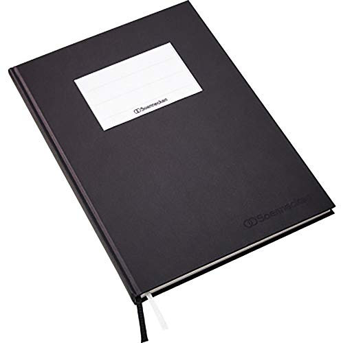 Soennecken Kladde 2314 DIN A4 80g 96Bl strapazierfähiger Einband sw