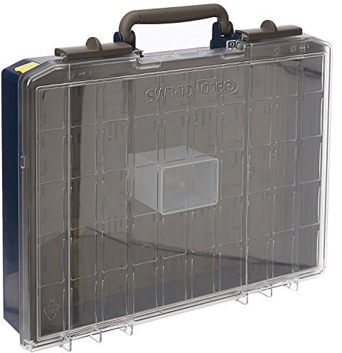 raaco 142502 Werkzeugkoffer CarryLite-LMS 80 5x10-0 mit U-Profile in blau leer