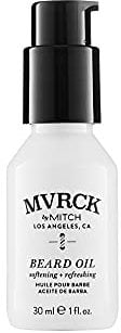Paul Mitchell MVRCK by MITCH Beard Oil - erfrischendes, feuchtigkeitsspendendes Bart-Öl für mehr Kontrolle und Glanz, intensive Bart-Pflege mit Sheabutter, 30 ml